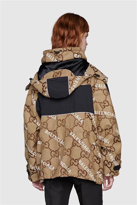 balenciaga and gucci collab jacket|Gucci Balenciaga hacker.